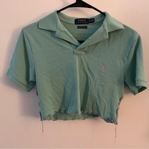 Polo by Ralph Lauren Mint Green Crop Top